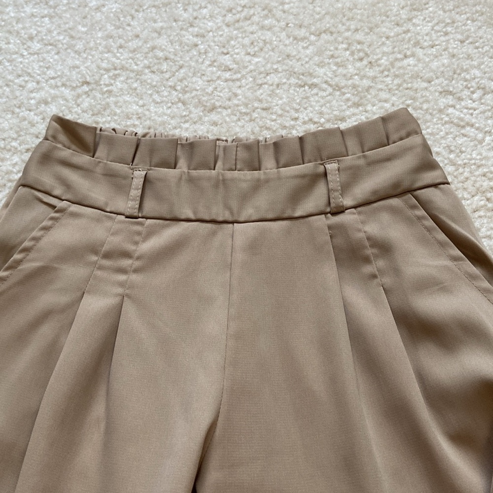 Tan Color Non-Iron Pull on Pants - Picture 6 of 7